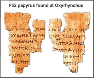 John Ryland's Fragment, P52