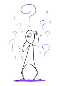 Doubting Stick Figure