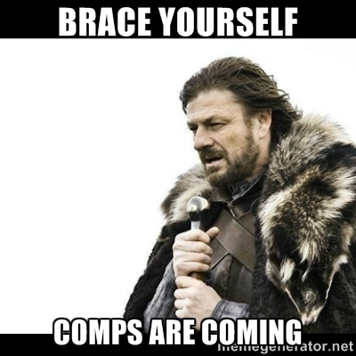 Brace Yourself Comps Are Coming