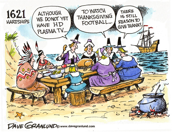 Thanksgiving cartoon
